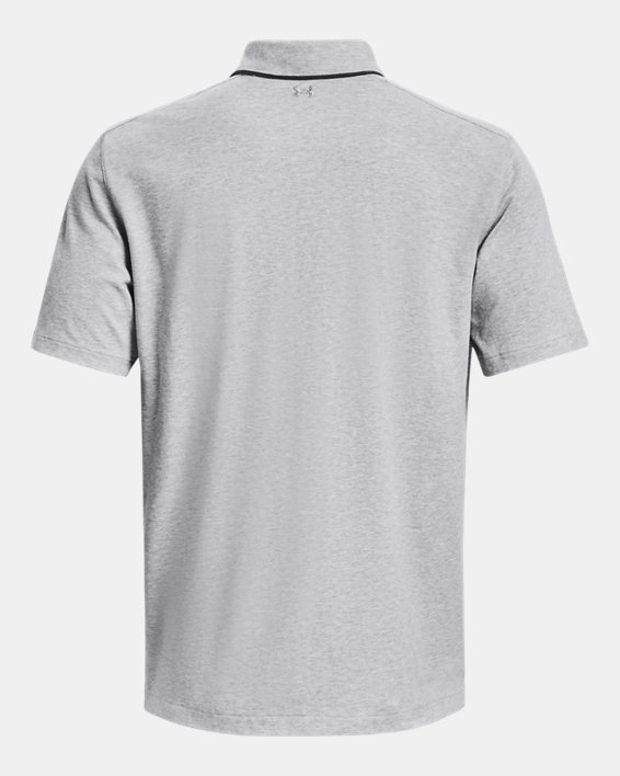 Men's UA Luxe Heather Polo in Gray image number 5